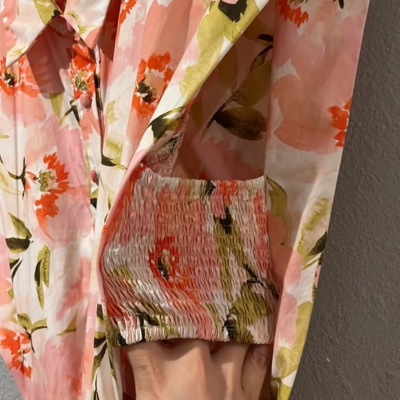 MISA LOS ANGELES NICOLE DRESS BLUSHING FLORA NWT - Picture 11 of 15